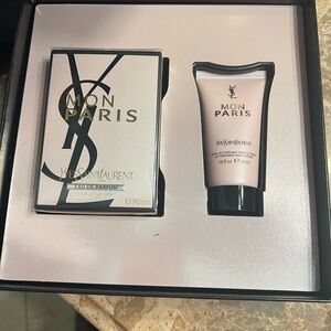 Yves Saint Laurent Mon Paris Gift Set - Pink & Black